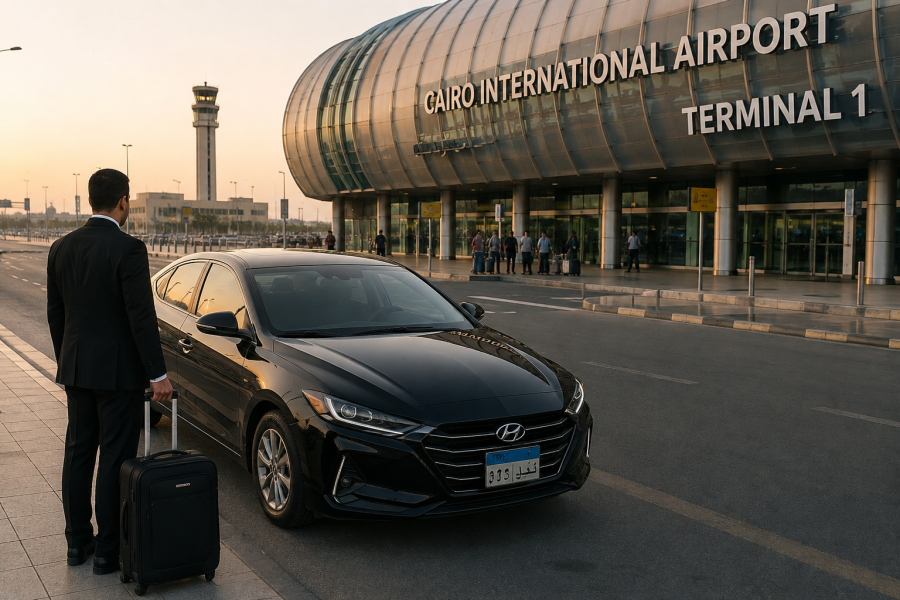 Private transfer from Cairo Airport to Cairo hotels