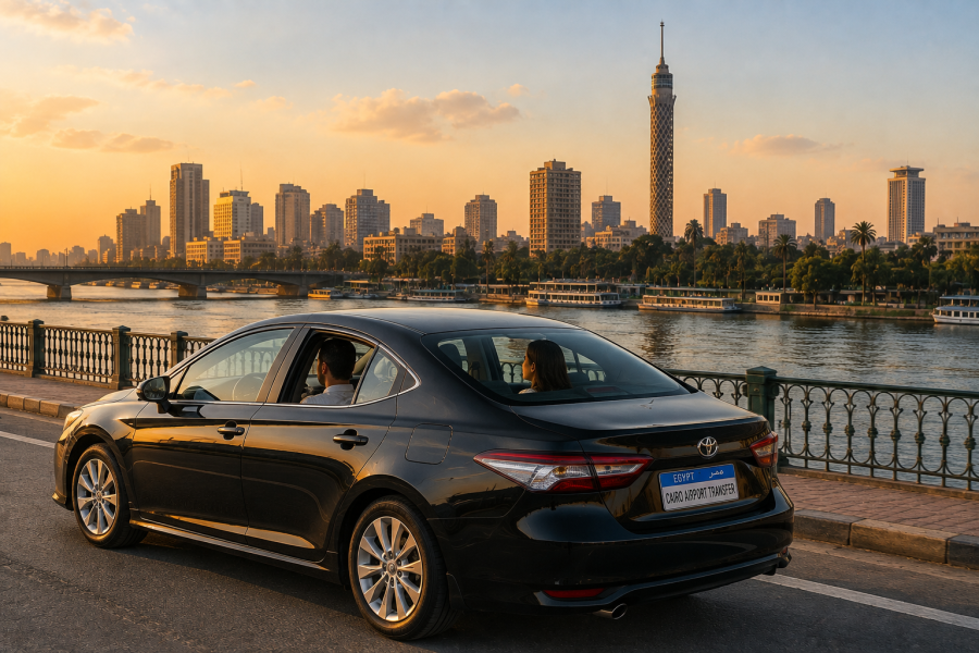 Private Cairo Airport transfer with professional driver